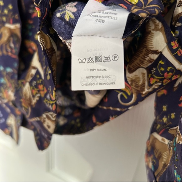 J Crew Drake’s Pajama Top in Midnight Unicorn - Picture 14 of 15